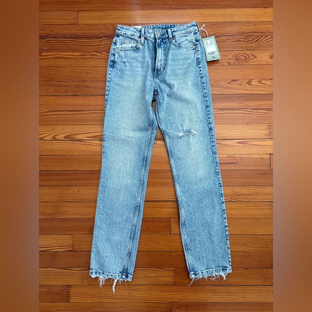 H&M Vintage Straight High Waist Jeans - BRAND NEW WITH TAGS